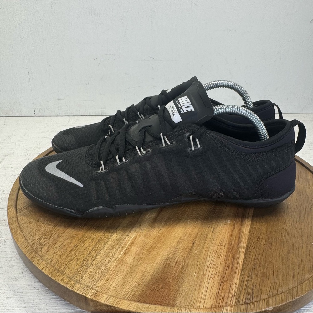 Nike Training Free 1.0 Cross Bionic Shoes Women's 8 Black 641530-001 Workout